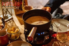 Fondue-Schmaus «Rudolfs Weihnacht» in Luzerner Chalet zum halben Preis