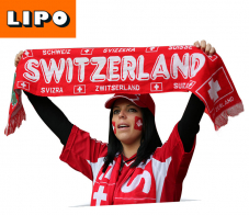 LIPO – 100 Franken Geschenkt mit dem Fan-Trikot der Schweiz!
