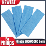 Ersatz-Reinigungspads für Philips OneUp 5000/3000 Serie, Blau (2/4er-Set)
