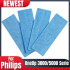 Ersatz-Reinigungspads für Philips OneUp 5000/3000 Serie, Blau (2er-Set)