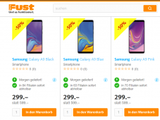 SAMSUNG Galaxy A9 (2018) 128GB bei FUST