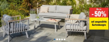Bis zu 50% Rabatt auf ausgewählte Gartenlounges bei Jumbo