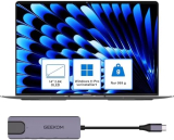 GEEKOM GeekBook X14 Pro Notebook, (14″ 2.8K OLED, Ultra 9-185H, 32GB RAM 7500MT/s, 2TB SSD) mit DE Layout