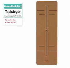 Daydeal - KOOR Yogamatte Kork Pro 183 x 61 x 0.6 cm