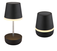 Solarbetriebene Tischleuchte globo mit IP44-Zertifizierung bei Mömax (Abholpreis)