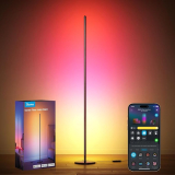 Govee dimmbare RGBIC-Stehlampe mit Musikmodus & App-Steuerung bei Amazon in Aktion