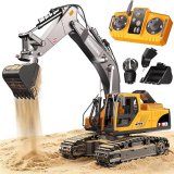 GraceDuck 3-in-1 RC Spielzeug-Bagger / Sandkasten & Outdoor (Kinder 6-12 Jahren) / 30%-Coupon