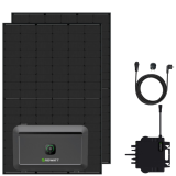 Growatt 910Wp Balkonkraftwerk Set mit 2048Wh LiFePO4 Speicher