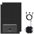 Growatt 910Wp Balkonkraftwerk Set mit 2048Wh LiFePO4 Speicher