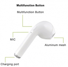 I7 Bluetooth Mono Headset bei Zapals