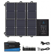 BLICK DEAL DES TAGES – Solar Ladegerät B434 42 W, USB Zusammenfaltbares Solarpanel mit 2 USB Ladeanschlüssen