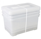 Handy Box 3er Set 40L Transparent bei Jumbo - Abholpreis!