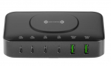 Daydeal - Ladestation 4smarts 7-Port Ladestation mit Wireless Charger