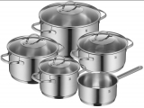 Twint App - WMF Topfset Induktion Kochtopfset 5tlg Glasdeckel Provence Plus Edelstahl