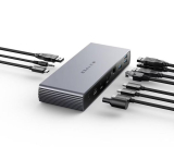 HYPER Dockingstation HyperDrive ThunderBolt 4 Grau bei Twint zum neuen Bestpreis!
