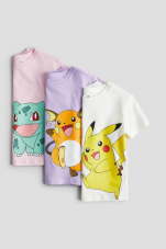 Nur noch heute - diverse Merch Kleidung für Kinder (Pokémon, Disney etc.) bei H&M mit 20% Rabatt