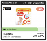 Huggies Windeln Monatsbox für CHF 32.90