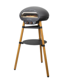 Elektrischer Pizzaofen „Woody“ mit Steinplatte inkl. Pizzastein & Schaufel bei Jumbo