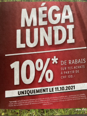 [Vorankündigung] Nur am Montag - Mega Montag bei Lidl 10% ab CHF 100.-