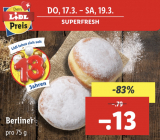 Berliner für 13 Rappen bei Lidl