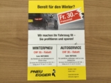30.- Rabatt bei Pneu Egger auf Winterpneus und Autoservice (ab 200.-)