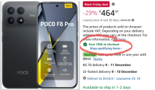 XIAOMI POCO F8 Pro 12+256GB, Triple Camera 50MP with OIS, 6.59″(ES Version)