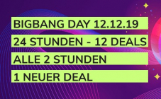 Big Bang Day ab Mitternacht auf DeinDeal - 24 Stunden / 12 Deals