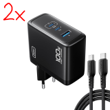 2x INIU 100W USB C Netzteil mit USB-C Kabel zum Toppreis bei Amazon dank 45% Gutschein