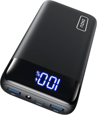 INIU Power Bank, 20,000 mAh, 22.5 W Fast Charging, USB-C Input & Output - Preis beim Kauf von 3 Stück