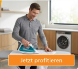 Bis zu 66% Rabatt auf Bügeleisen, Bügelstationen und Bügelsysteme bei Fust