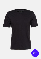 Jack & Jones Basic 6er-Pack T-Shirt in verschiedenen Farben bei Lounge by Zalando