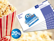 20% Rabatt auf Kinogutscheine im Coop Supercard Prämienshop