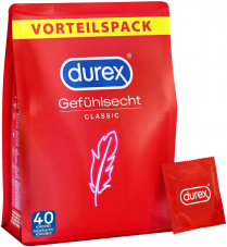 Durex Gefühlsecht Classic Kondome 40stk bei Amazon