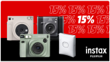 15 % Rabatt auf Fujifilm Instax Square & Wide bei MediaMarkt