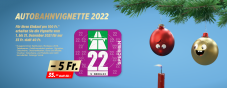 Denner - Vignette 2022 für 35 Franken ab einem Einkauf von 100 Franken