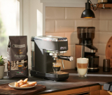 »Lapressa« Siebträgermaschine, schwarz