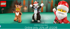 LEGO® Xmas Days bei Manor – Online‑Only: 20 % Rabatt auf LEGO®‑Sets