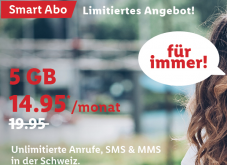 LIDL Mobile (Salt Netz) Promo 14.95/Monat Unlimited Calls/SMS & 5GB Data