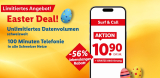 Lidl Connect: “Smart Abo Surf Call” mit 56% Rabatt / Keine Min. Laufzeit und Aktivierungsgebühr / Salt-Netz /