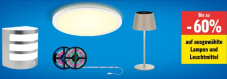Bis zu 60 % Rabatt auf Lampen & Leuchtmittel bei JUMBO