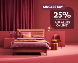 Singles Day - 25% auf alles online* bei LIVIQUE