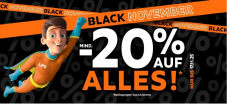 BLACK NOVEMBER bei LIPO – Mindestens 20 % Rabatt auf alles!