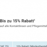 Bis zu 15% Rabatt auf alle Kontaktlinsen und Pflegemittel bei Mister Spex, z.B. Systane Hydration 10 ml von Alcon / Ciba Vision für CHF 14.37 statt CHF 16.90