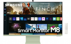 Brack.ch Smart Monitor M8 (32″, UHD/4K, Smart-TV, Webcam, Grün) für 199.- !