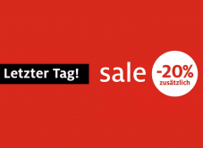 Nur heute bei Manor - 20% Zusatzrabatt auf viele Sale-Artikel