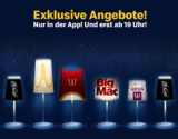 Täglich vom 6.5 bis 9.6.2019 günstige Sparangebote bei McDonalds ab 19 Uhr via App