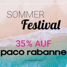 35% auf alles von Paco Rabanne bei Import Parfumerie, z.B. Paco Rabanne 1 Million Eau de Toilette 100ml für CHF 64.90 statt CHF 69.-