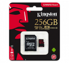 KINGSTON Canvas React microSDXC Card, UHS-I U3, 256GB bei DayDeal für 49.- CHF