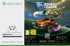 Microsoft Xbox One S 500GB Konsole – Rocket League Bundle bei melectronics