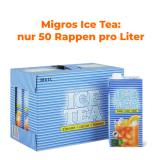 Legendärer Migros Ice Tea im 10er-Pack mit 40% Rabatt – nur bis 22.07.